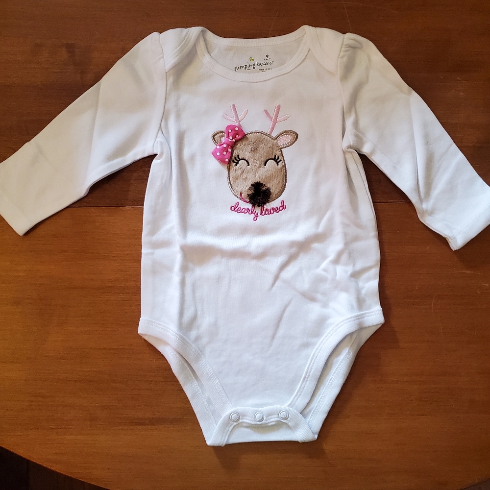 NWOT Jumping Beans Long Sleeve Onesie